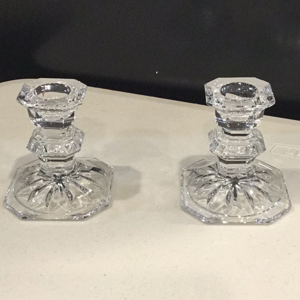 Mikasa set of 2 Taper Candle Holders